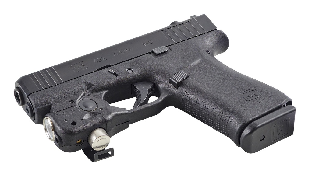 Streamlight TLR-6 HL (G43X/48) White LED / Red Laser – Includes (3) SL-B2 batteries and charger – Black