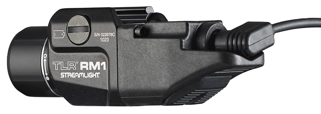 Streamlight TLR RM 1 - Light only - Includes M-LOK Mount, key kit and (1) CR123A lithium battery - Box - Black
