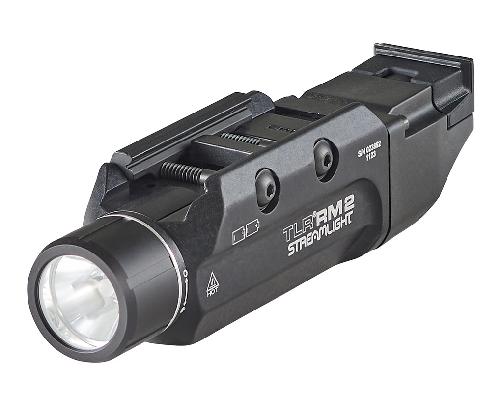 Streamlight TLR RM 2 - Light only - Includes M-LOK Mount, key kit and (2) CR123A lithium batteries - Box - Black