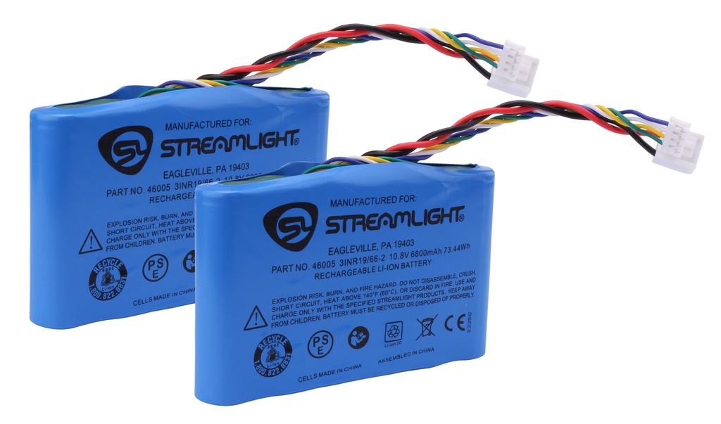 Streamlight Battery Pack - Lithium-Ion - Portable Scene Light II - 2pk