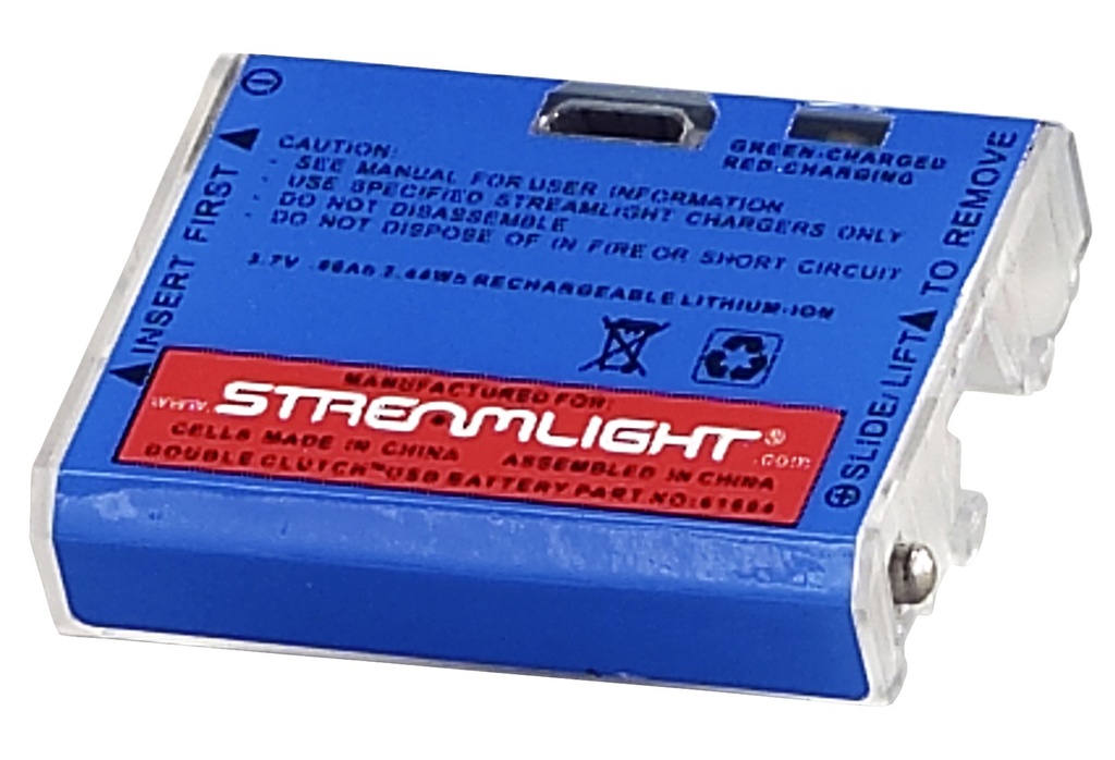 Streamlight Lithium Polymer Battery - Double Clutch USB