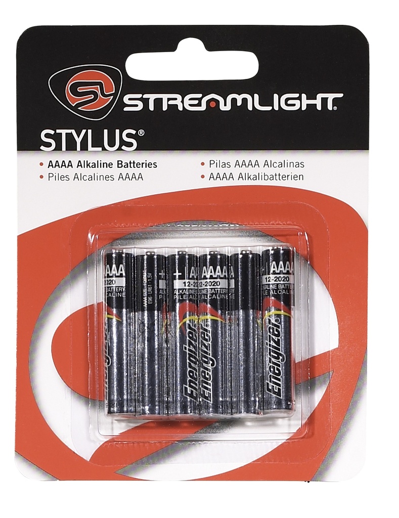 Streamlight AAAA Batteries - 6pk