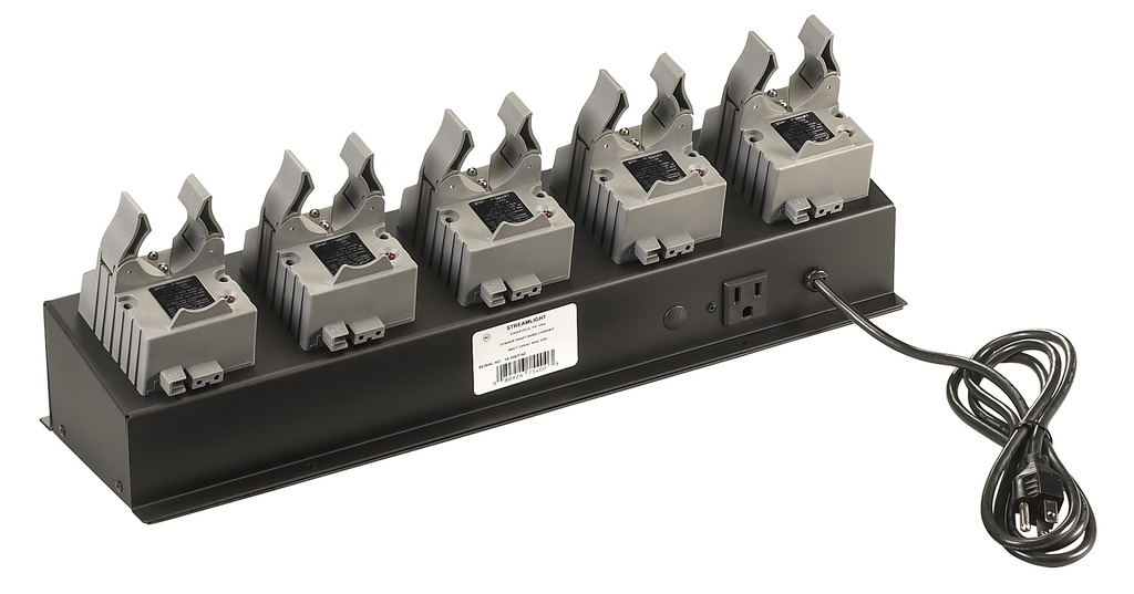 Streamlight 5 Unit Bank Charger - 120V - Stinger Series