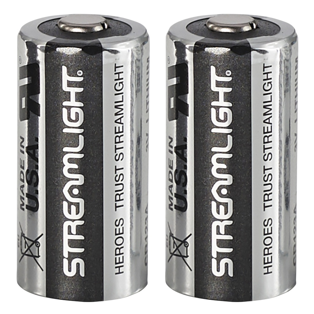 Streamlight CR123A Lithium batteries - 2pk (Net price applies. No other discounts)