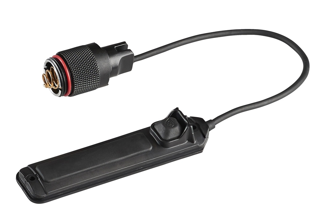 Streamlight Remote Switch with Tailcap - with anti-activation guard and is located at the same end of the cord - ProTac Rail Mount 1 & 2
