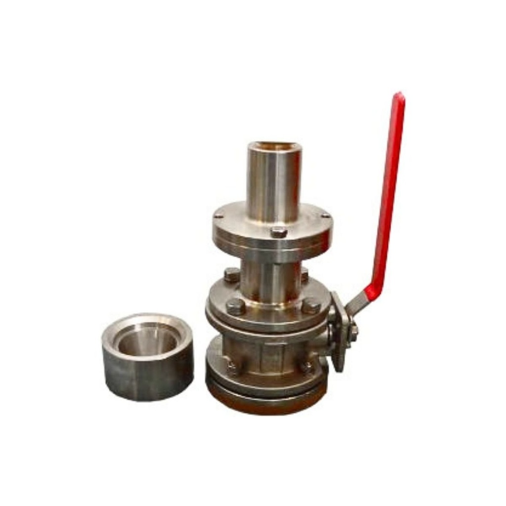 SKIPPER DB-60-SA 60 mm ball valve double bottom