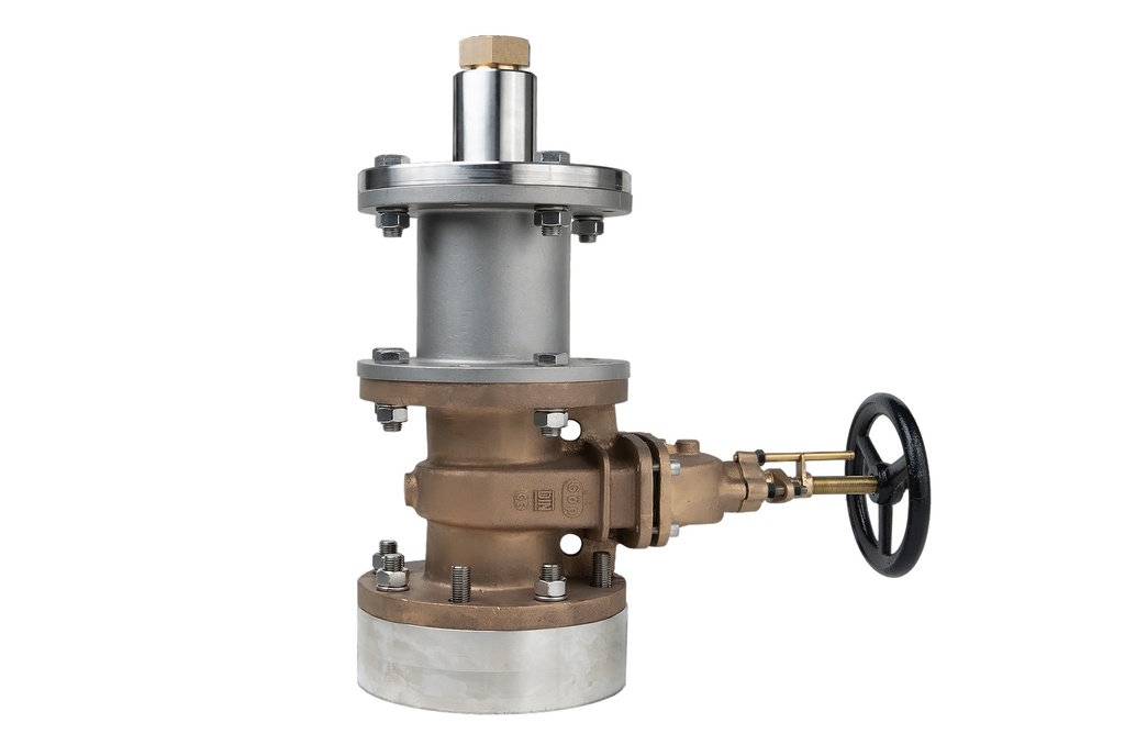 SKIPPER SB-100-SA 100 mm gate valve for single bottom
