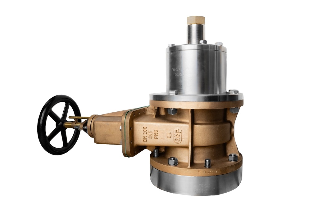 SKIPPER SB-200-ECHO 200 mm gate valve for single bottom