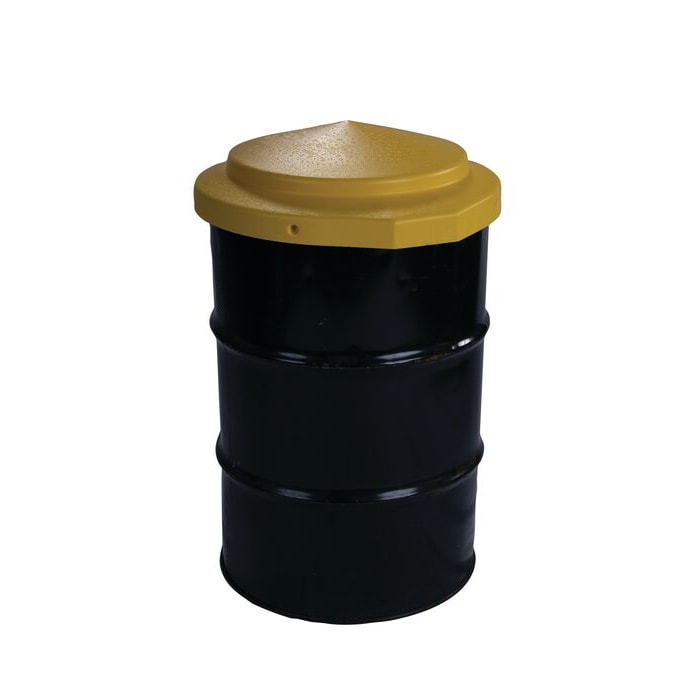 24" Diameter Open Head Drum Cover, Yellow