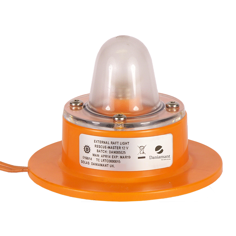 Daniamant Liferaft/Lifeboat Lights Rescue Master 12V External Light 1 Ahm