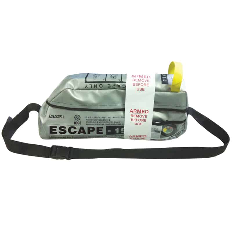 LALIZAS Emergency evacuation Breathing device "ESCAPE-15" (EEBD)