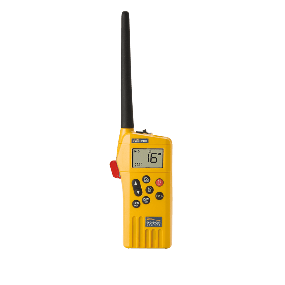 Ocean Signal SafeSea V100A GMDSS handheld VHF radio
