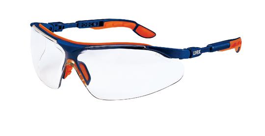 Uvex i-vo safety glasses are extremely scratch-resistant and chemical-resistant on both sides