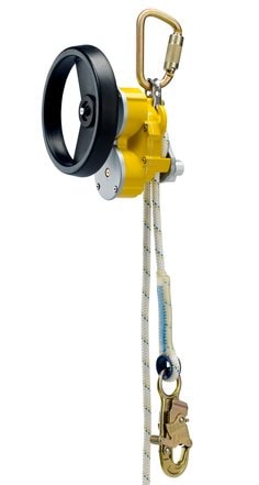 3M™ DBI-SALA® Rollgliss™ R550 Rescue and Descent Device System with Rescue Wheel 3327200, Yellow, 61M
