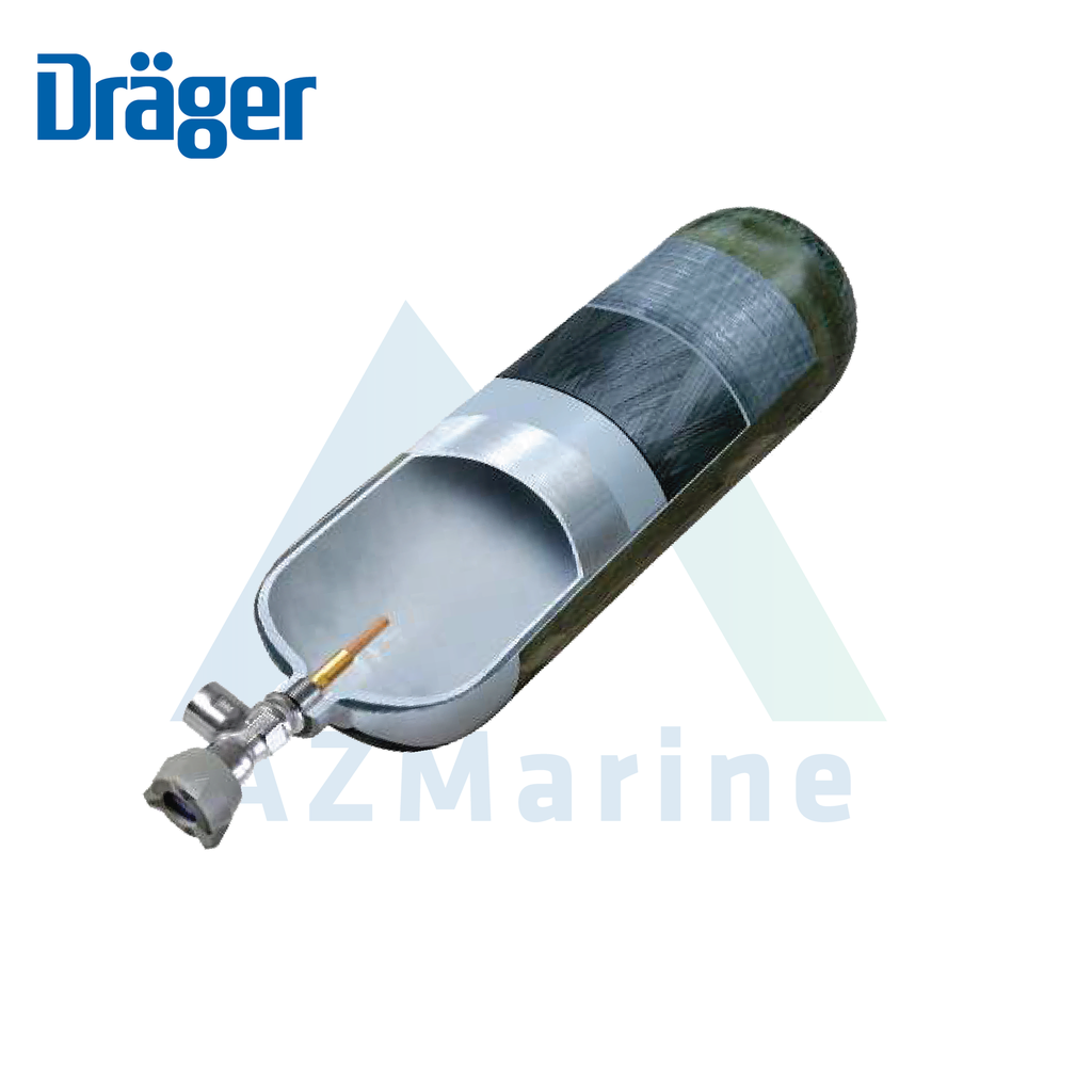 Draeger Cylinder KSF 9.0 liter, 300 bar, STD