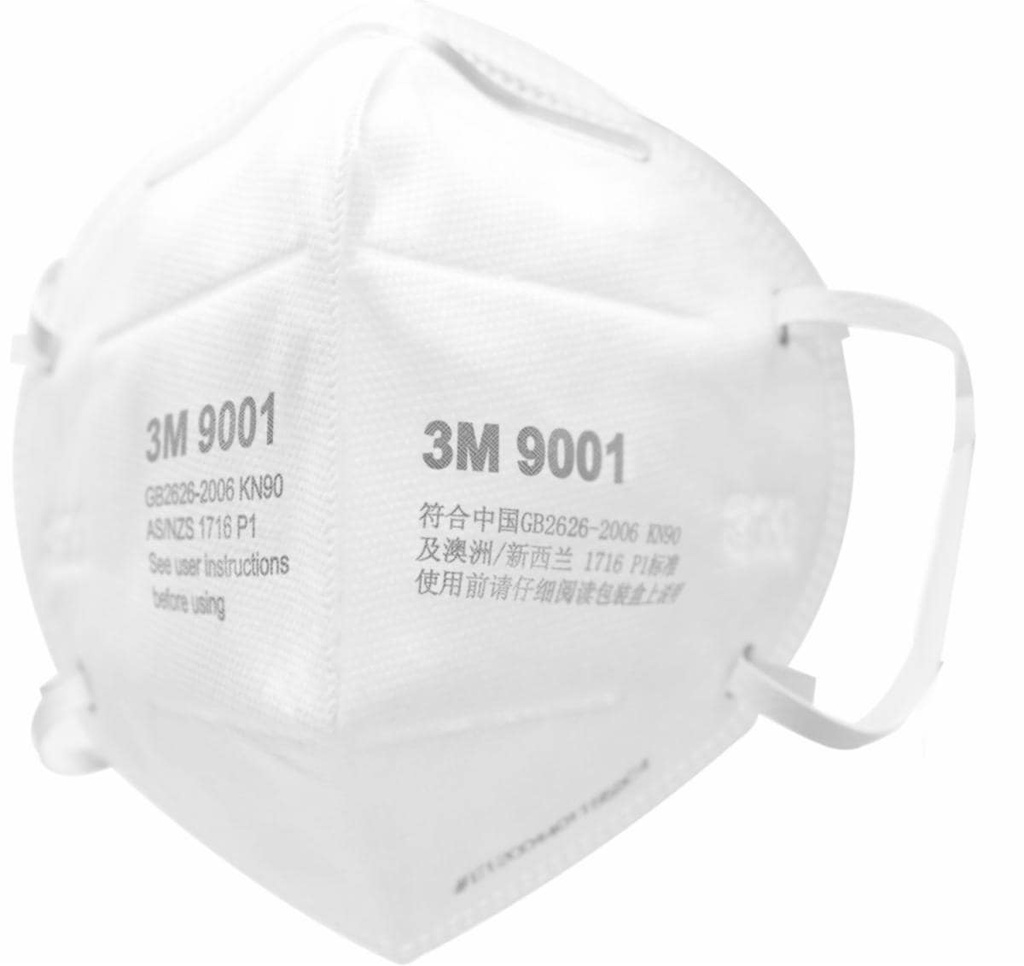 Khẩu Trang Lọc Bụi Bảo Vệ Hô Hấp 3M™ 9001