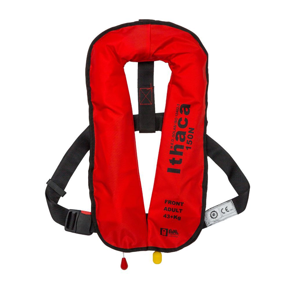 Eval Inflatable lifejackets 150N Buckle Stainless steel 2x33g