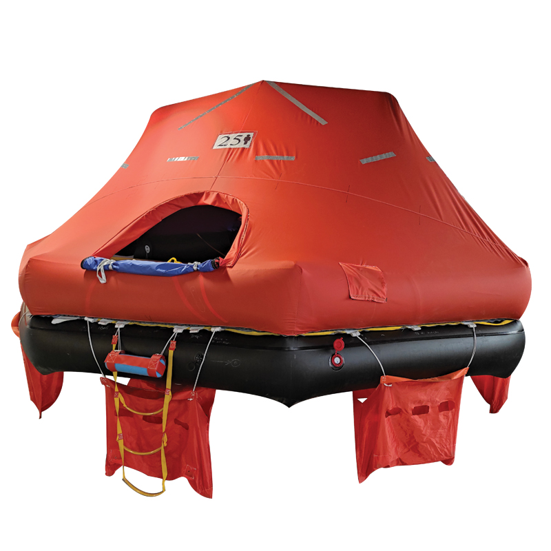 ARIMAR Liferaft SOLAS DEEP SEA II,Throw Overboard,6 prs,canister (A)
