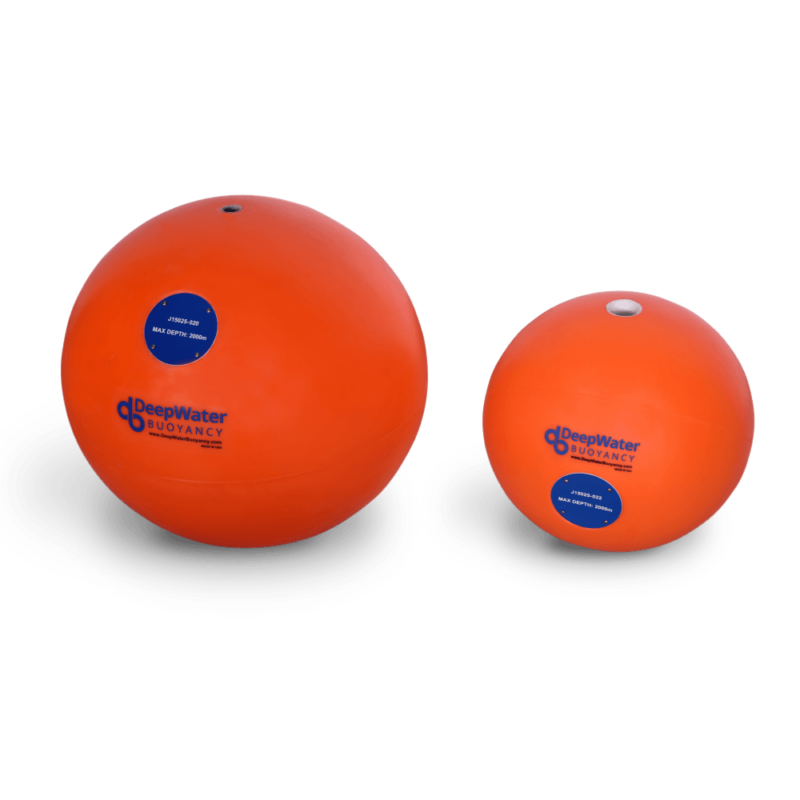 DeepWater Buoyancy 25" Hydro-FloatTM Mooring Buoy, 4000m