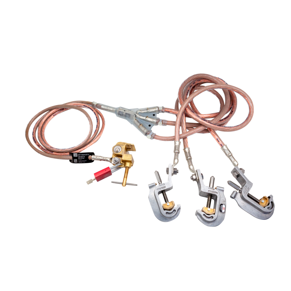 CATU Earthing and short-circuiting Equipment with locking clamp
