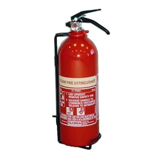 Eversafe 5kg CO2 gas Portable F/Ext c/w hose & horn assy, wall  bracket & std acc.