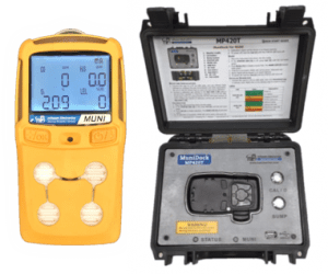 mPower MUNI MP425 4-Gas Detectors LEL/O2/H2S/CO