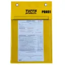A4 Permit Document Holder Yellow