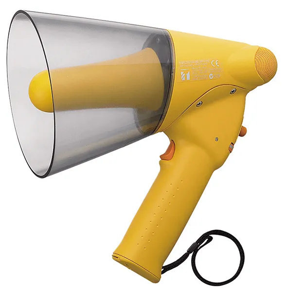 Megaphone cầm tay chống nước với còi báo hú (tối đa 10W)