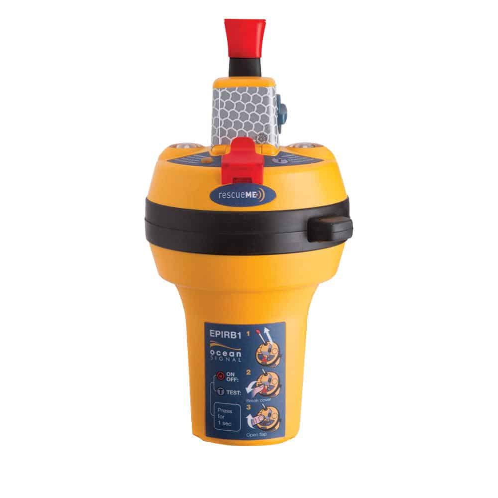 Ocean Signal SafeSea EPIRB3 PRO Emergency Position Indicating Radio Beacon with automatic release housing, AIS and RLS